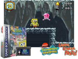 SpongeBob SquarePants - Lights, Camera, Pants!(EU) Cover