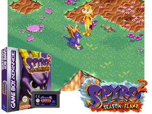 Spyro 2 - Season of Flame(EU) Cover