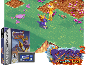 Spyro 2 - Season of Flame(US) Cover