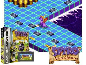 Game Thumbnail - Spyro - Attack of the Rhynocs(US)