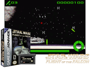 Star Wars - Flight of the Falcon(US) Cover