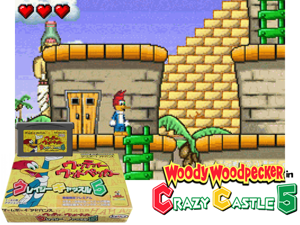 Woody Woodpecker - Crazy Castle 5(JP) Cover