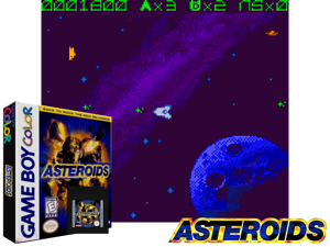 Asteroids (USA, Europe) (GB Compatible) Cover