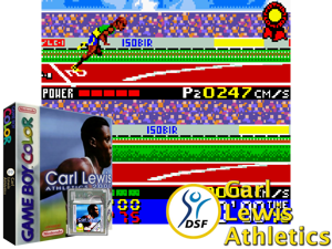 Carl Lewis Athletics 2000 (Europe) (En,Fr,De,Es,It,Nl) Cover