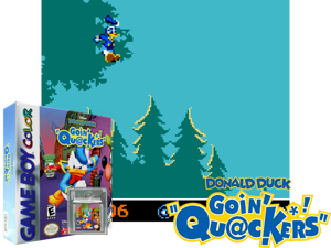 Donald Duck - Goin' Quackers (USA) (En,Fr,De,Es,It) Cover