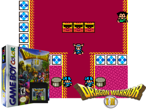 Dragon Warrior I & II (USA) (SGB Enhanced) (GB Compatible) Cover