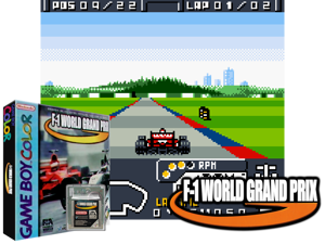 F-1 World Grand Prix (Europe) (En,Fr,De,Es) Cover