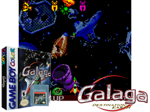 Galaga - Destination Earth (USA) Cover