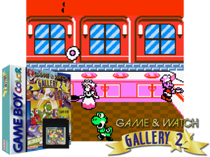 Game & Watch Gallery 2 (USA, Europe) (SGB Enhanced) (GB Compatible) Cover