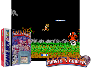 Ghosts'n Goblins (USA, Europe) (GB Compatible) Cover