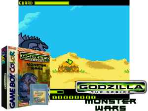 Godzilla - The Series - Monster Wars (Europe) (En,Fr,De) Cover