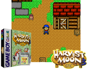 Harvest Moon 3 GBC (USA) Cover