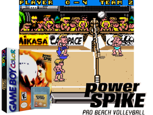 Game Thumbnail - Power Spike - Pro Beach Volleyball (USA)