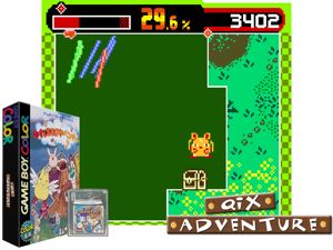 Game Thumbnail - QIX Adventure (Japan)