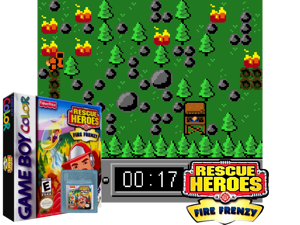 Rescue Heroes - Fire Frenzy (USA) Cover