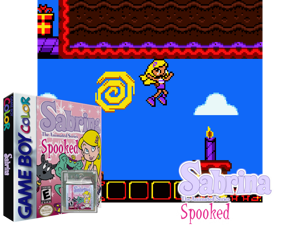 Sabrina - The Animated Series - Spooked! (USA, Europe) Cover