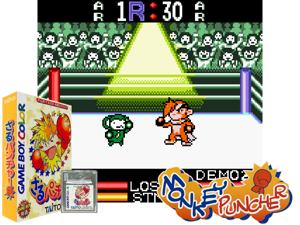 Saru Puncher (Japan) (SGB Enhanced) (GB Compatible) Cover