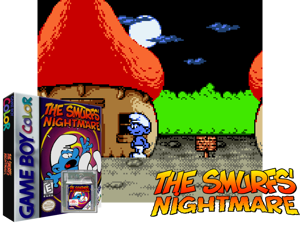 Smurfs Nightmare, The (Europe) (En,Fr,De,Es) Cover