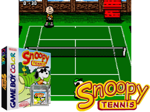 Snoopy Tennis (Europe) (En,Fr,De,Es,It,Nl) Cover
