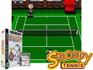 Snoopy Tennis (Japan) Cover