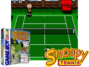 Snoopy Tennis (USA) (En,Fr,Es) Cover
