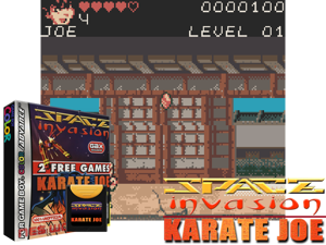 Space Invasion & Karate Joe (Europe) (Unl) Cover