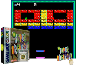 Super Breakout! (Europe) (En,Fr,De,Es,It,Nl) (GB Compatible) Cover