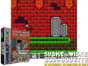 Suske en Wiske - De Tijdtemmers ~ Bob et Bobette - Les Dompteurs du Temps (Europe) (Fr,Nl) Cover
