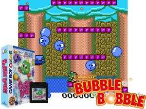 Taito Memorial - Bubble Bobble (Japan) (SGB Enhanced) (GB Compatible) Cover