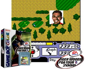 Tiger Woods PGA Tour 2000 (USA, Europe) (GB Compatible) Cover