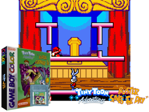 Tiny Toon Adventures - Buster Saves the Day (Europe) (En,Fr,De,Es,It) Cover