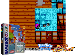 Tiny Toon Adventures - Dizzy's Candy Quest (Europe) (En,Fr,De,Es,It,Nl) Cover