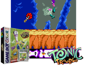 Tonic Trouble (Europe) (En,Fr,De,Es,It,Nl) Cover