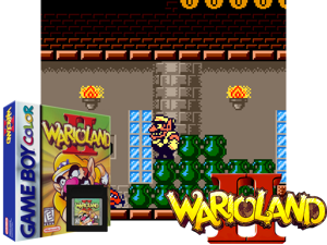 Wario Land II (USA, Europe) (SGB Enhanced) (GB Compatible) Cover
