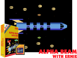Alpha Beam with Ernie (1983) (Atari) Cover