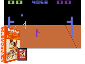 Basketball (1978) (Atari) [!] Cover