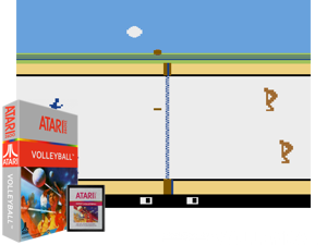 Beach Babe Volleyball by Jamcat (RealSports Volleyball Hack) (PAL) Cover