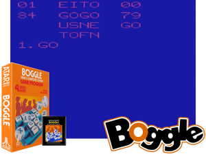 Boggle (1978) (Atari) (Prototype) Cover
