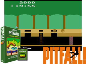 Bottomless Pitfall! (new version) by Nukey Shay (Pitfall! Hack) Cover