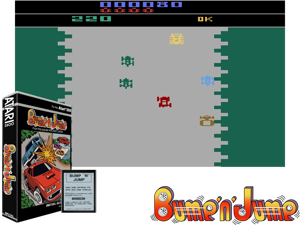 Bump 'N' Jump (1983) (Mattel) Cover