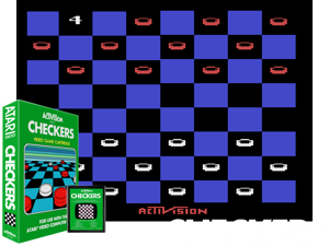 Checkers (32-in-1) (Atari) (PAL) [!] Cover