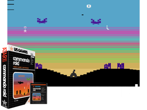 Commando Raid (1982) (US Games) Cover