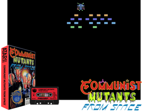 Communist Mutants From Space (1982) (Starpath) (PAL) Cover