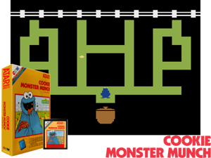 Cookie Monster Munch (1983) (Atari) (PAL) [a1][!] Cover
