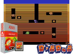 Dig Dug (1983) (Atari) [b1] Cover