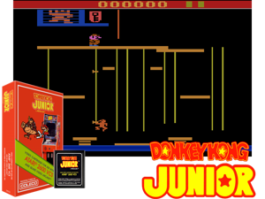 Donkey Kong Junior (1988) (Coleco) [b1] Cover