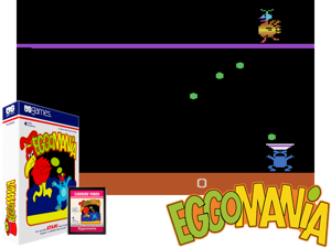 Eggomania (1982) (US Games) Cover