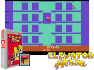 Elevator Action (1983) (Atari) (Prototype) Cover