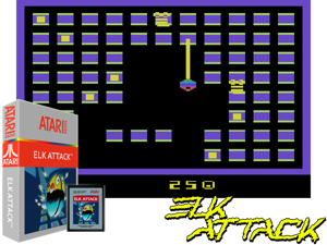 Elk Attack (1987) (Atari - Mark Hahn) (Prototype) Cover