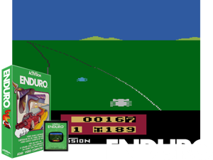 Enduro (1983) (Activision) (PAL) [!] Cover